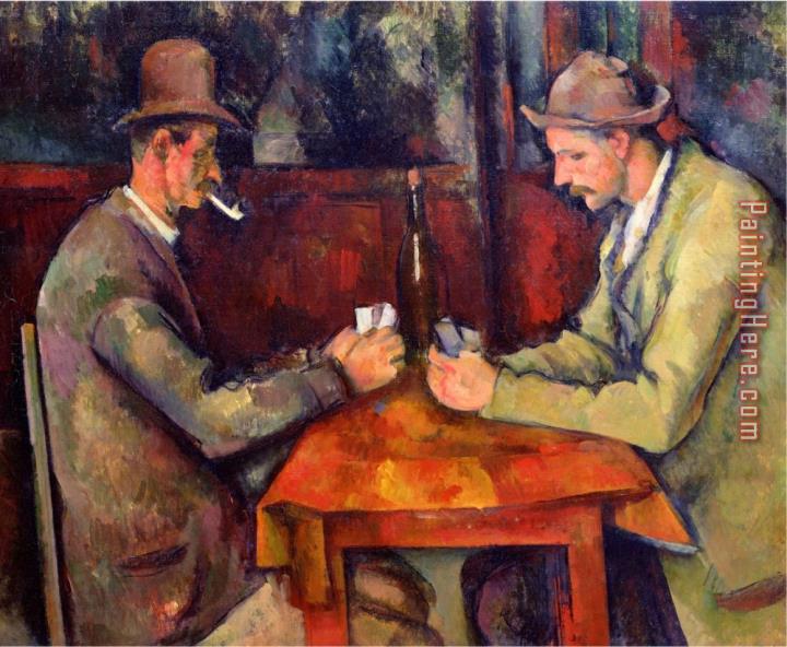 Paul Cezanne The Card Players 1893 96